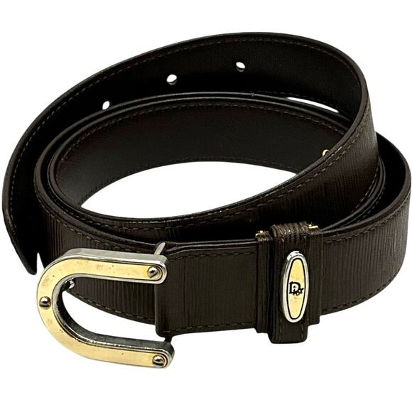 126. Dior Vintage Gold/Silver Belt